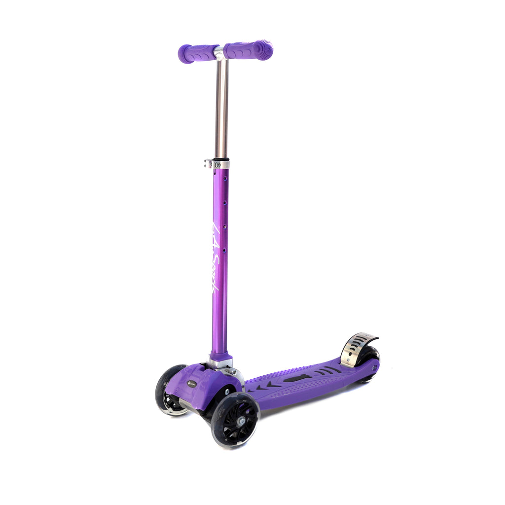 childrens purple scooters