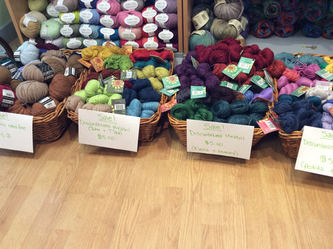 Sale yarn