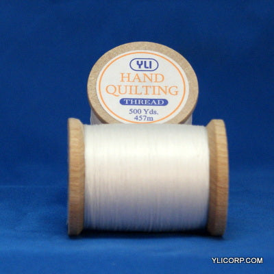 YLI 21104-013 3-Ply T-40 Cotton Hand Quilting Thread 400 yd Blue 