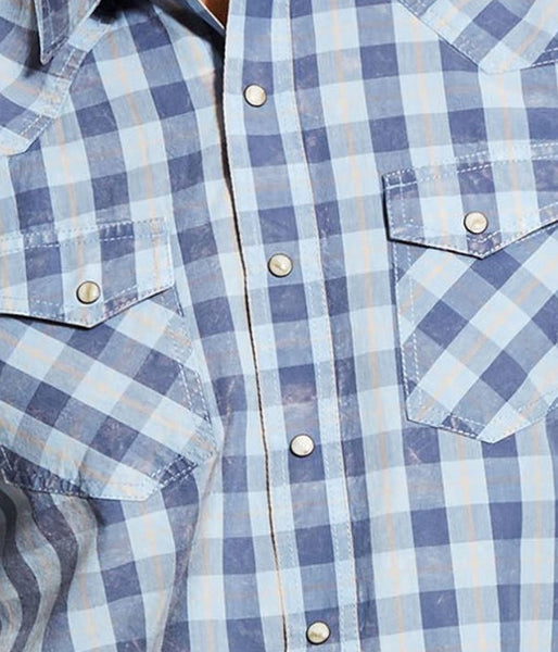 checkered western shirt