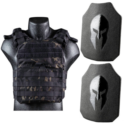 This Body Armor Package Includes: Set of Two 10x12 AR550 Body Armor Single ...