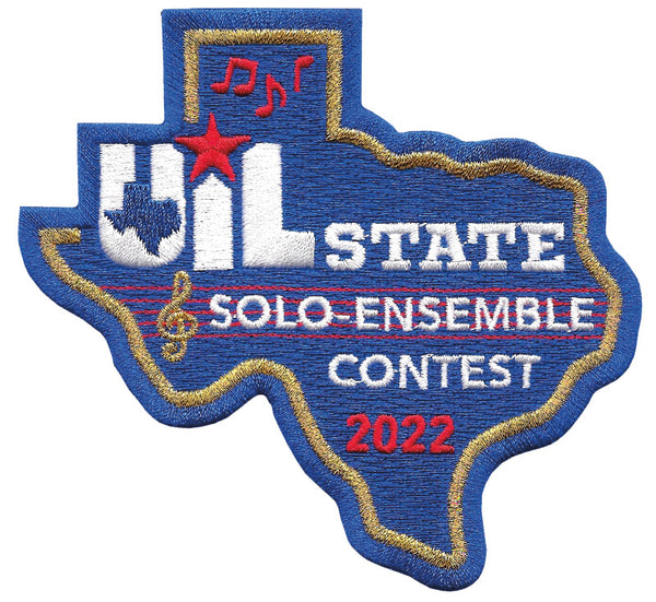 UIL Texas State SoloEnsemble Contest Patch & Attachment