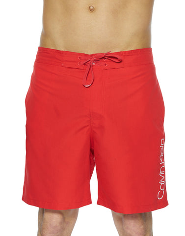 calvin klein red shorts