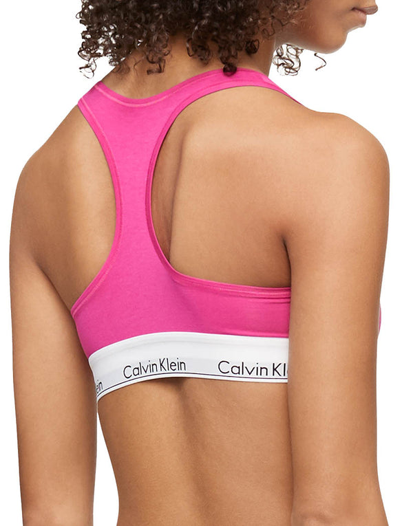 calvin klein modern cotton bralette pink