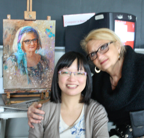 Maria Waye Customer Review 5 Star Artist Custom Portrait Oil Painting Fine Art Collection