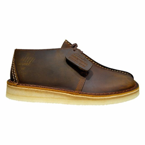Clarks 13256 Originals Seam Trek Men's Black Leather Casual Oxford Shoes 