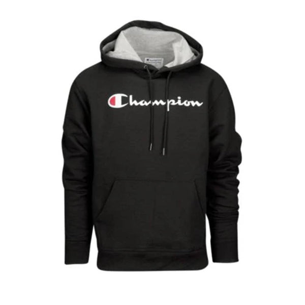 champion powerblend hoodie white