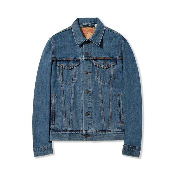 levi's trucker jacket medium stonewash