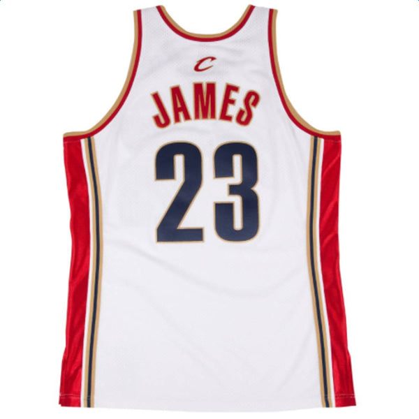 mitchell and ness lebron james jersey