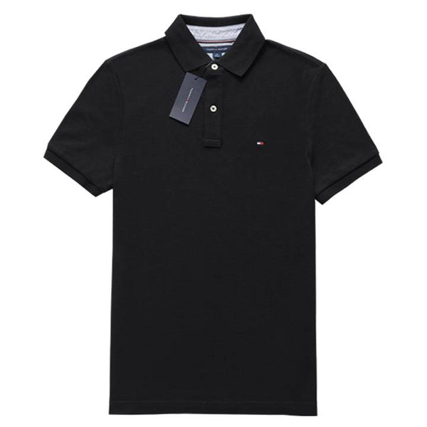 TOMMY HILFIGER POLO CLF BLACK – HiPOP Fashion