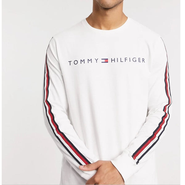 Opheldering Geavanceerde Kalksteen Tommy Hilfiger Tommy Jeans M NASH LS T-Shirt BRIGHT WHITE – HiPOP Fashion