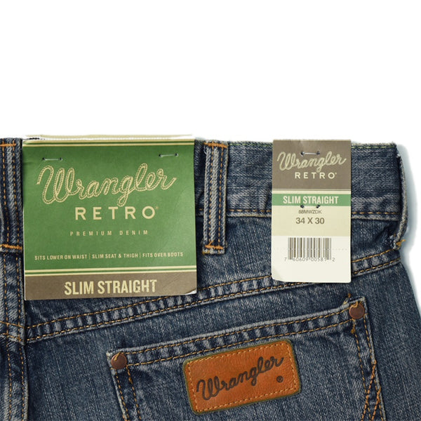 Wrangler Retro Men's Slim Straight Jeans 88MWZDK – HiPOP Fashion