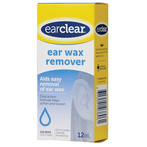 EARCLEAR Wax Removal Drops 12ml – Total Health Pharmacy