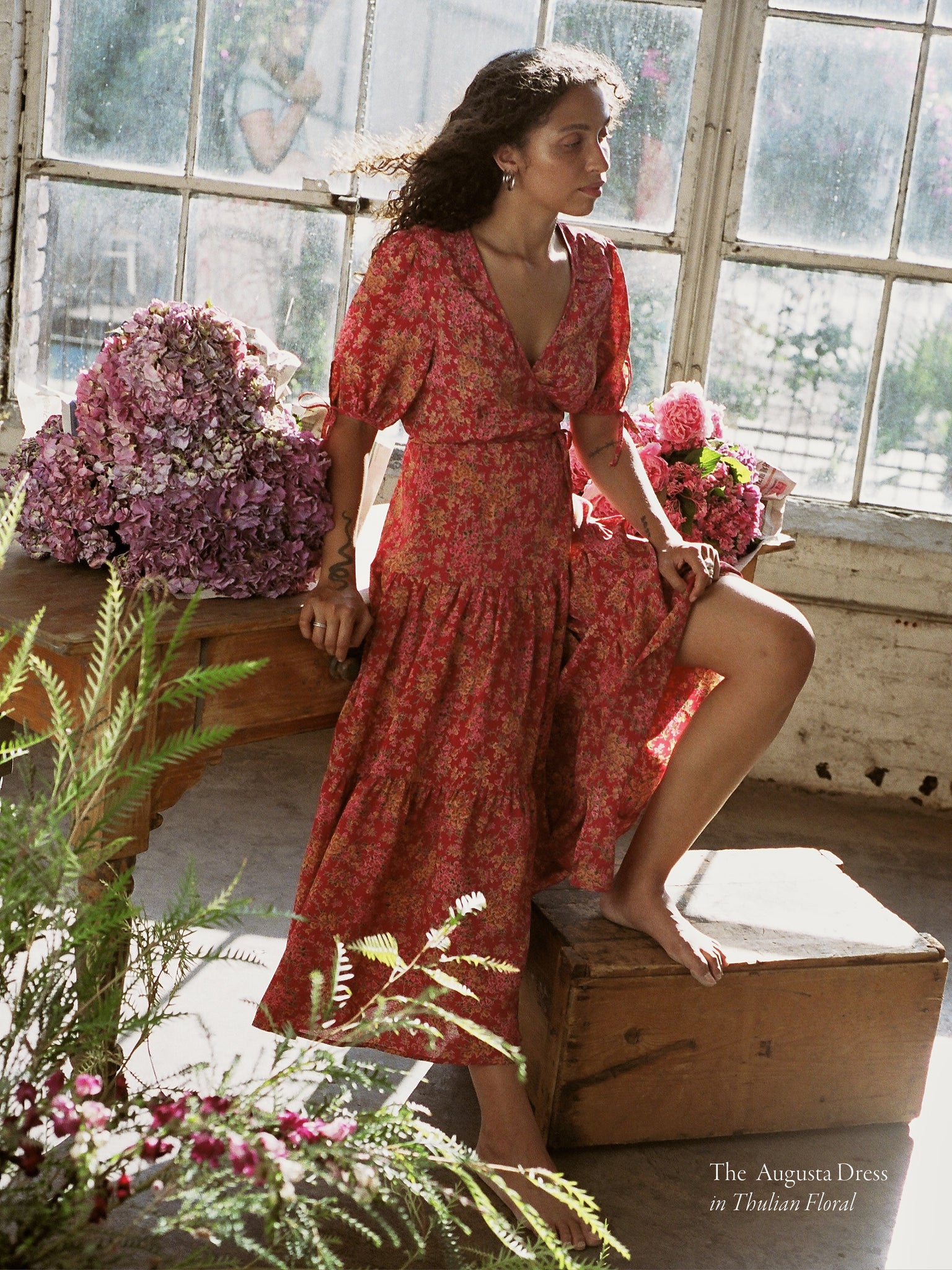 The Augusta Dress in Thulian Floral