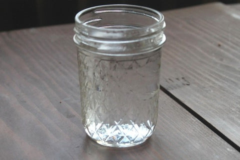 Cotton Balls in A Glass of Water 1