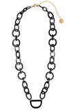 Original D Eyewear Necklace - N°4 Cyrstal All Black Glasses Chain