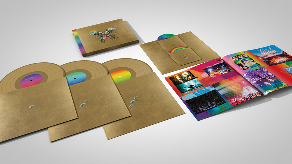 Artwork for Coldplay's new album A Head Full of Dreams: Live in Buenos Aires and Live in Sao Paulo 