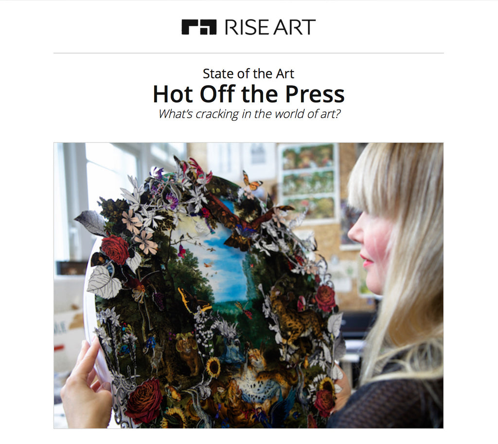 Rise Art Press interview with artist Kristjana S Williams