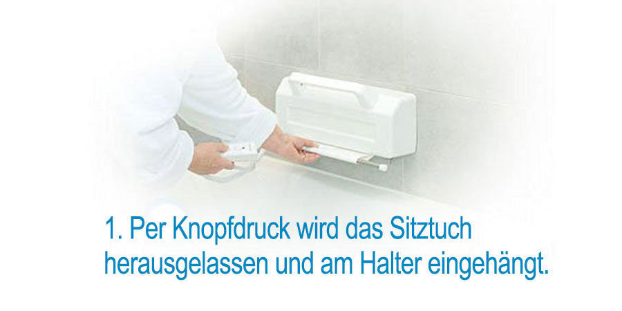 Diamantlift Badewannenlift Komfort mit Sitztuch - Online Sanitätshaus PHILmed Gesundheit