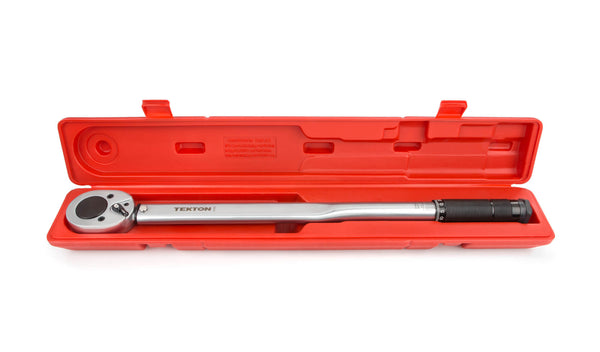 TEKTON 24335 1/2-Inch Drive Click Torque Wrench， 10-150-Foot