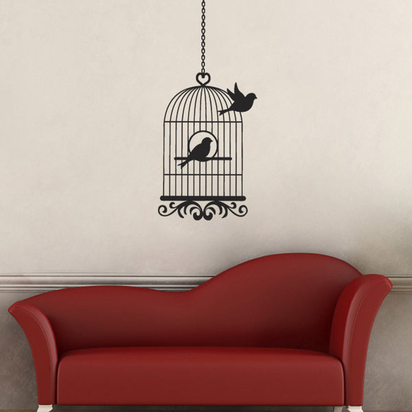 two bird cage