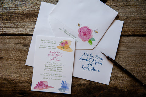 Kentucky Derby Wedding Shower invitation