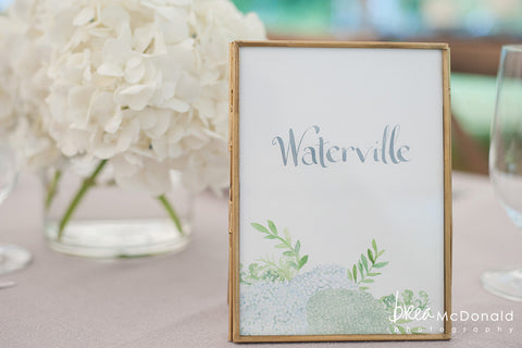 floral table name