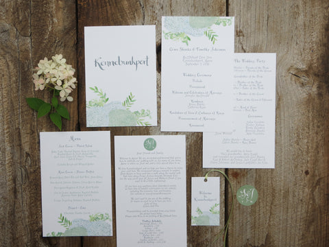 hydrangea wedding day accents