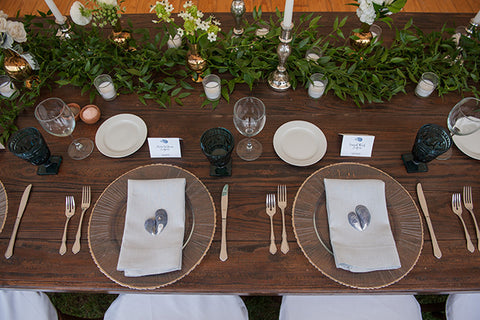 custom wedding table