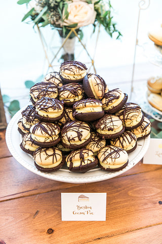 Boston Cream Pie Whoopie Pies