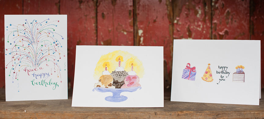 watercolor greeting cards