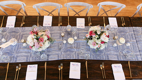 nautical wedding menus