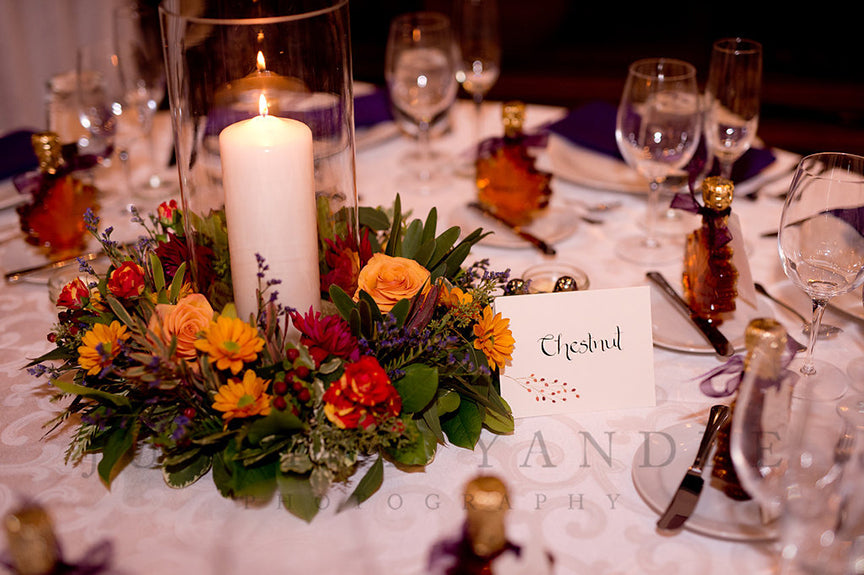 trees table names for wedding reception