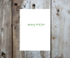 Just Me Turtles Valentine's Card