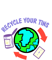 Visit Tin Can Sally's Tin Buying Website Recycle Your Tins!