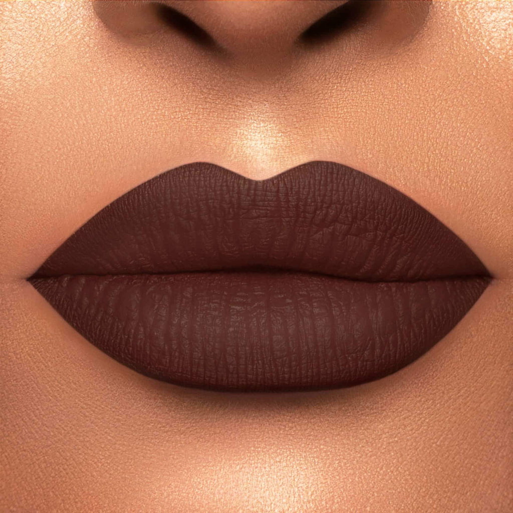 Dark Brown Liquid Matte Lipstick 