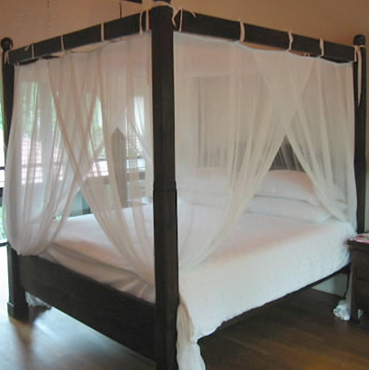 Four Poster Mosquito Net Tie Under