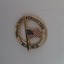 Load image into Gallery viewer, Fallen Hero 1.5 &quot; Round Enamel Pin
