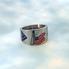 Load image into Gallery viewer, FLAG @ HALF-MAST FALLEN HERO RING
