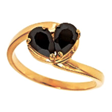 Load image into Gallery viewer, Broken Heart Solitear Plated Ring
