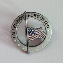 Load image into Gallery viewer, Fallen Hero 1.5 &quot; Round Enamel Pin
