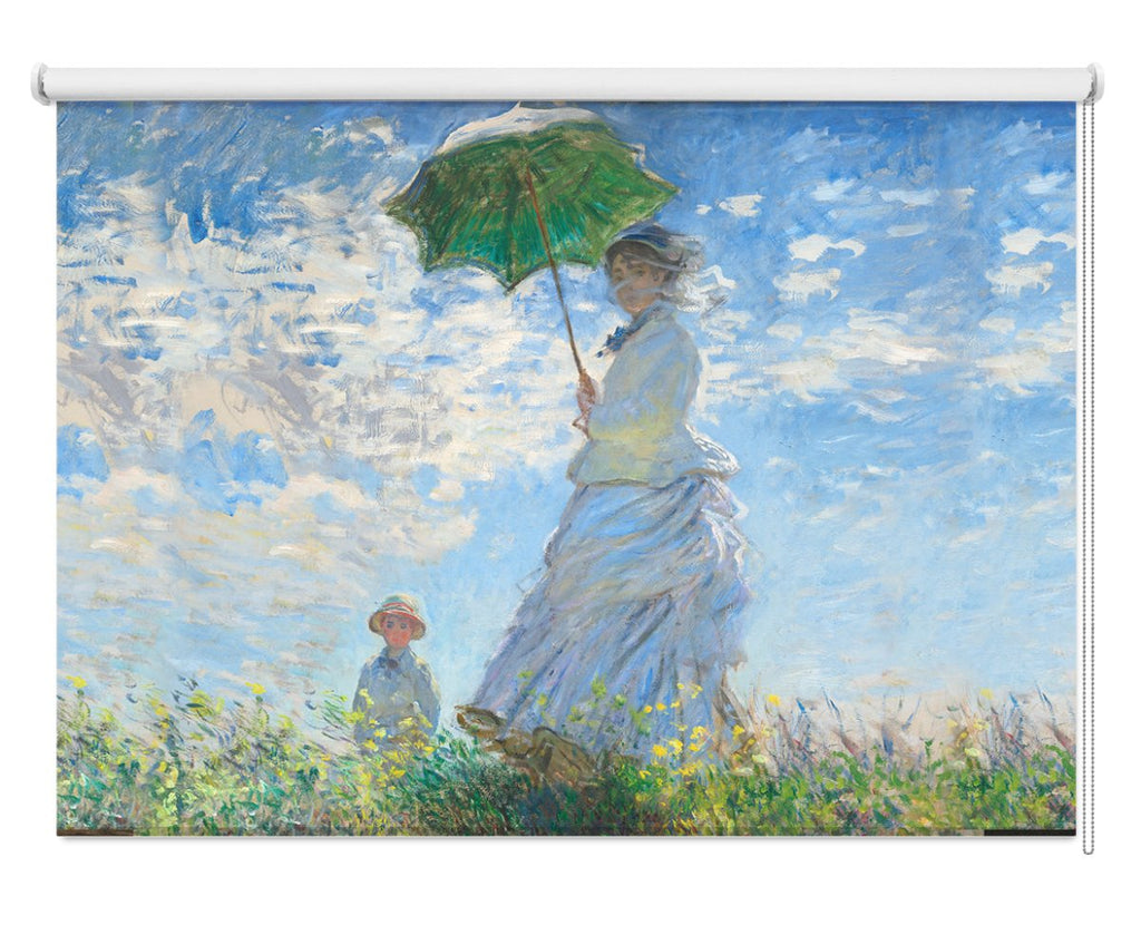 Claude Monets Madame Monet and Her Son Fine Art Roller Blind Ph
