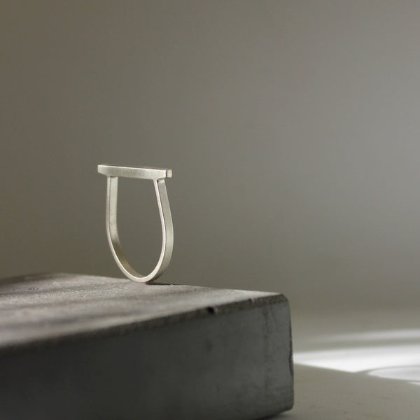 Staking Line Ring, by BAARA Jewelry - an example of minimal functional design