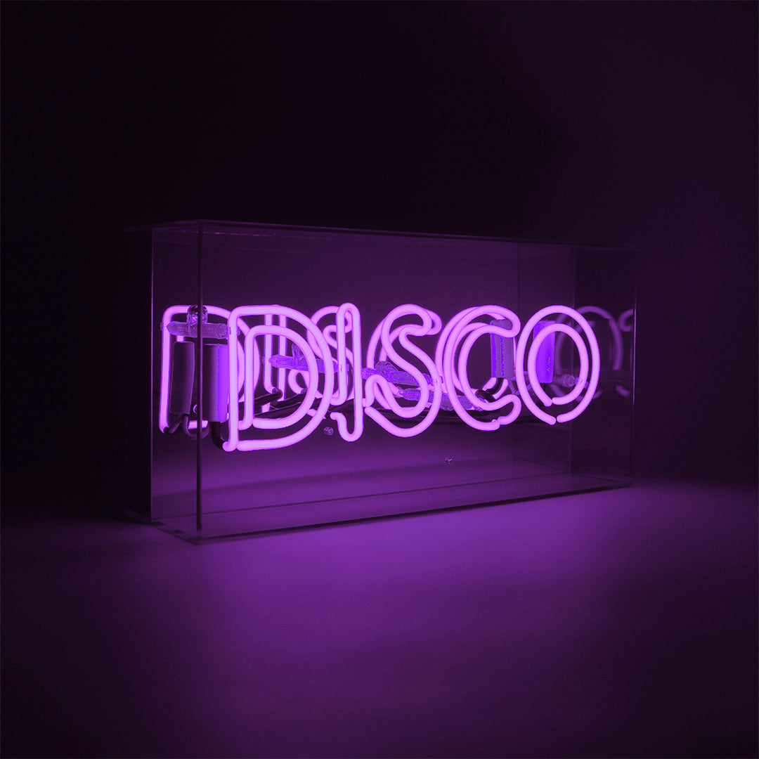 neon disco light