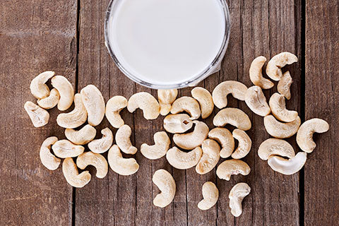 Cashewmælk med økologiske cashewnødder