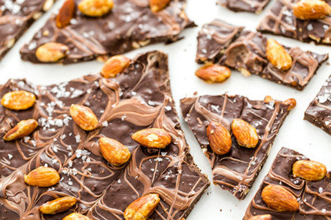 Chokoladebrud med økologiske mandler