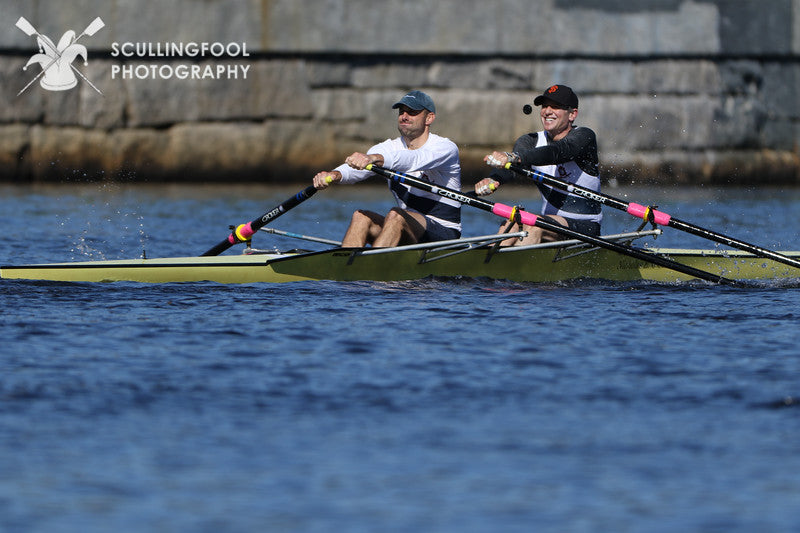 Sailormade Hat in Blue during the Head of the Charles 2019