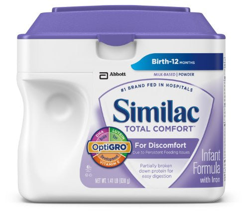 similac total comfort infant formula with iron