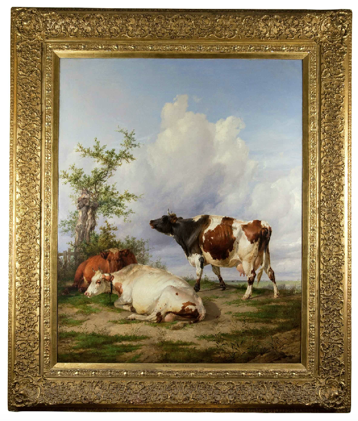 GARNERS ANTIQUES: Antique Oil Paintings by Thomas Sidney Cooper for