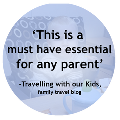 Travelling with our Kids' Totseat Review: 'must have essential'